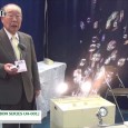 有限会社上野製作所はHCJ 2014にて、大型シャボン玉発生器「HABON SERIES UH-001」を出展。 ２台でアーチを描けるほどの大量のシャボン玉を放出できるシャボン玉発生器を紹介。
