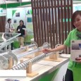 マイベトエナジー有限会社はPVJapan 2014にて、ソーラー基礎用スクリュー抗「MRacグランドスクリュー」を出展。溶融亜鉛めっき加工によって錆びづらいスチール素材（Q235）のスクリュー杭を紹介。