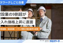 【X Mile株式会社】建設業の95%が中東情勢に「影響・懸念」との調査を公表 資材高・納期遅延で新規受注停止の可能性も